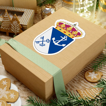 Luleå marina bevakningsområde vapen (Sweden) (Coat of Arms) STICKER Vinyl Kiss-Cut Decal - The Sticker Space
