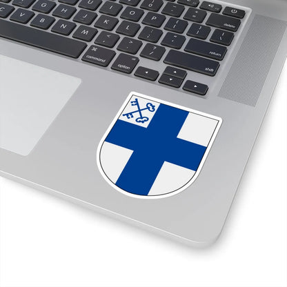 Luleå stift vapen (Sweden) (Coat of Arms) STICKER Vinyl Kiss-Cut Decal - The Sticker Space