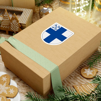 Luleå stift vapen (Sweden) (Coat of Arms) STICKER Vinyl Kiss-Cut Decal - The Sticker Space