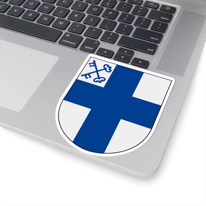 Luleå stift vapen (Sweden) (Coat of Arms) STICKER Vinyl Kiss-Cut Decal - The Sticker Space