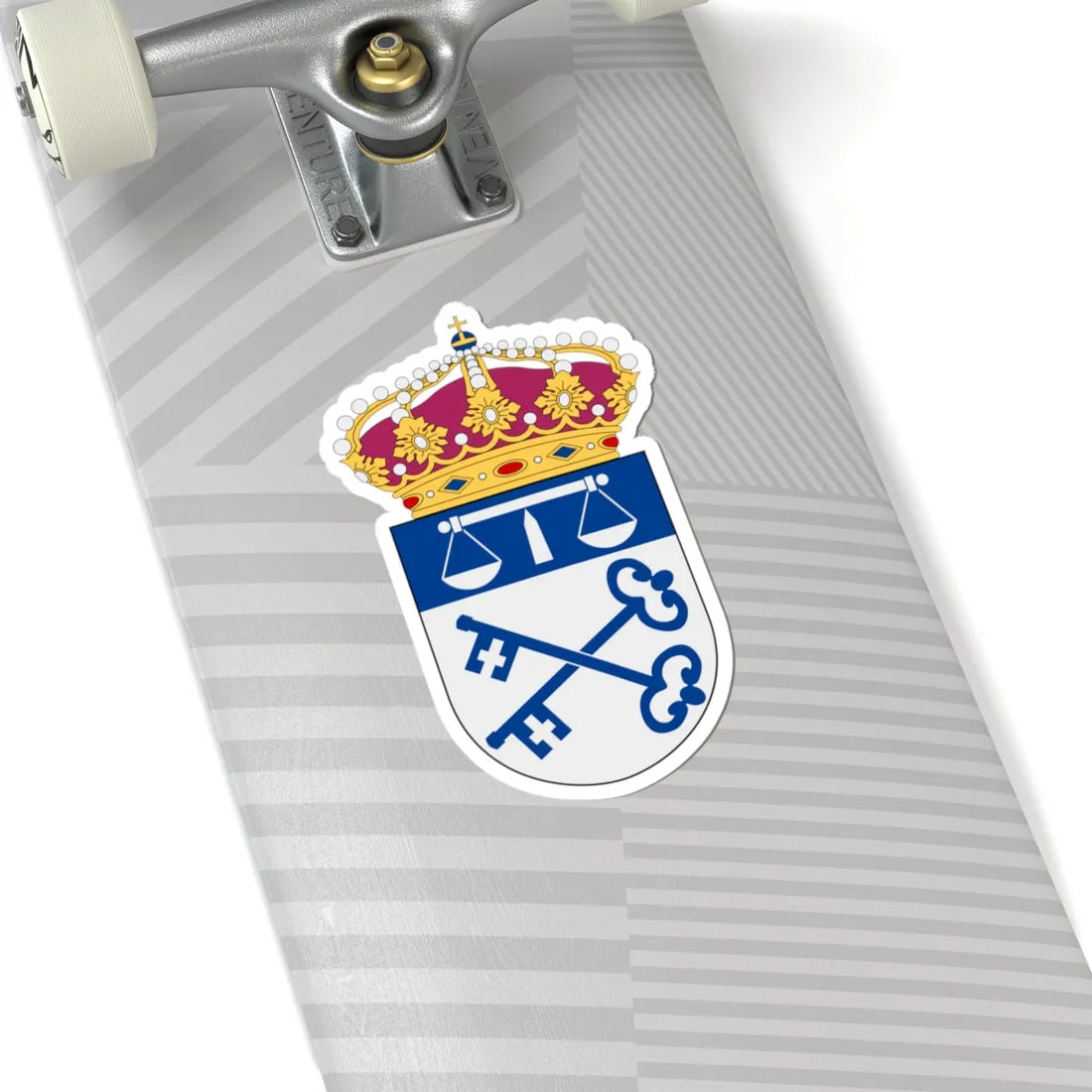 Luleå tingsrätt vapen (Sweden) (Coat of Arms) STICKER Vinyl Kiss-Cut Decal - The Sticker Space