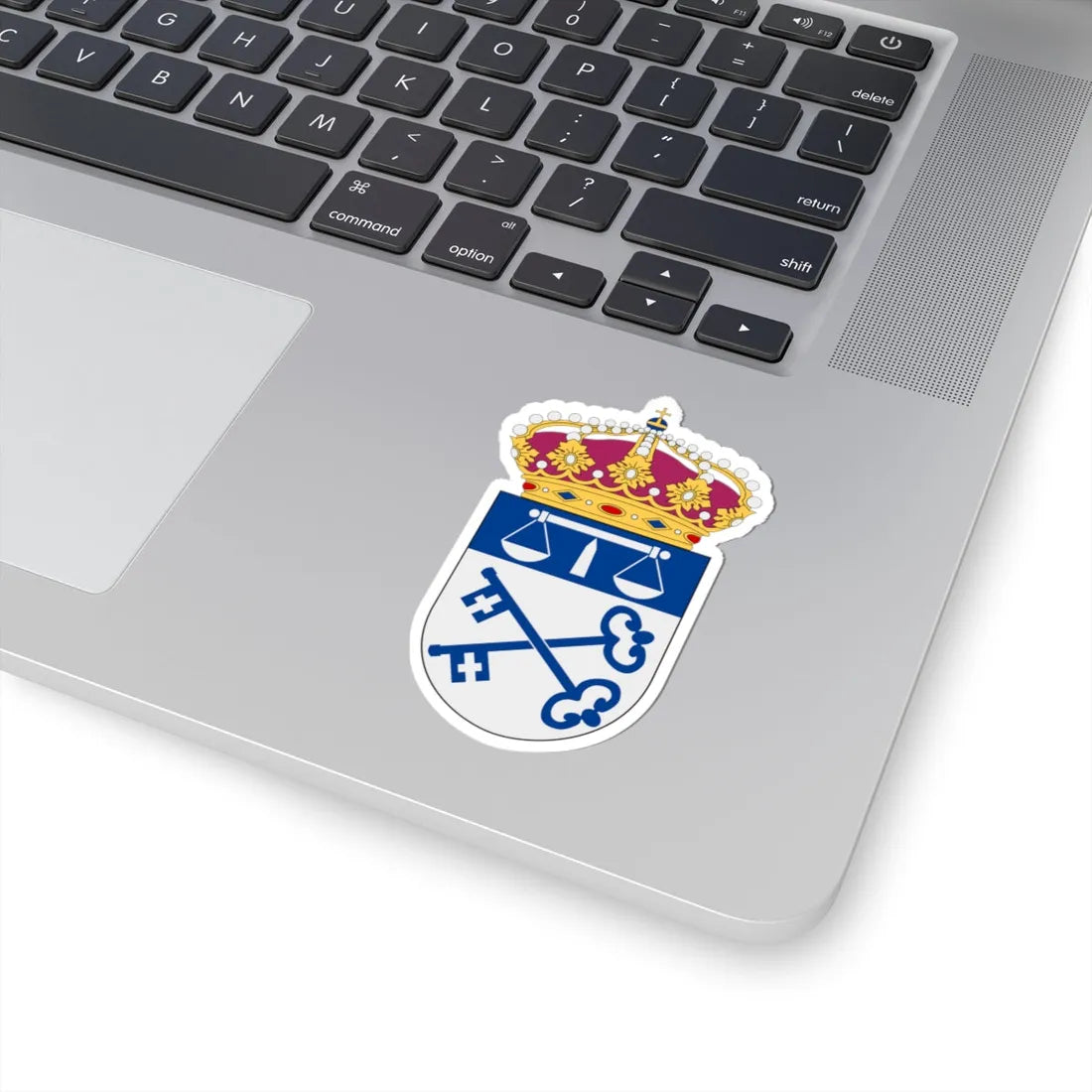 Luleå tingsrätt vapen (Sweden) (Coat of Arms) STICKER Vinyl Kiss-Cut Decal - The Sticker Space