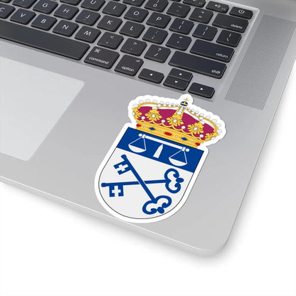 Luleå tingsrätt vapen (Sweden) (Coat of Arms) STICKER Vinyl Kiss-Cut Decal - The Sticker Space