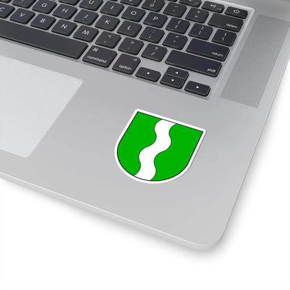 Lumbrein wappen (Switzerland) (Coat of Arms) STICKER Vinyl Kiss-Cut Decal - The Sticker Space
