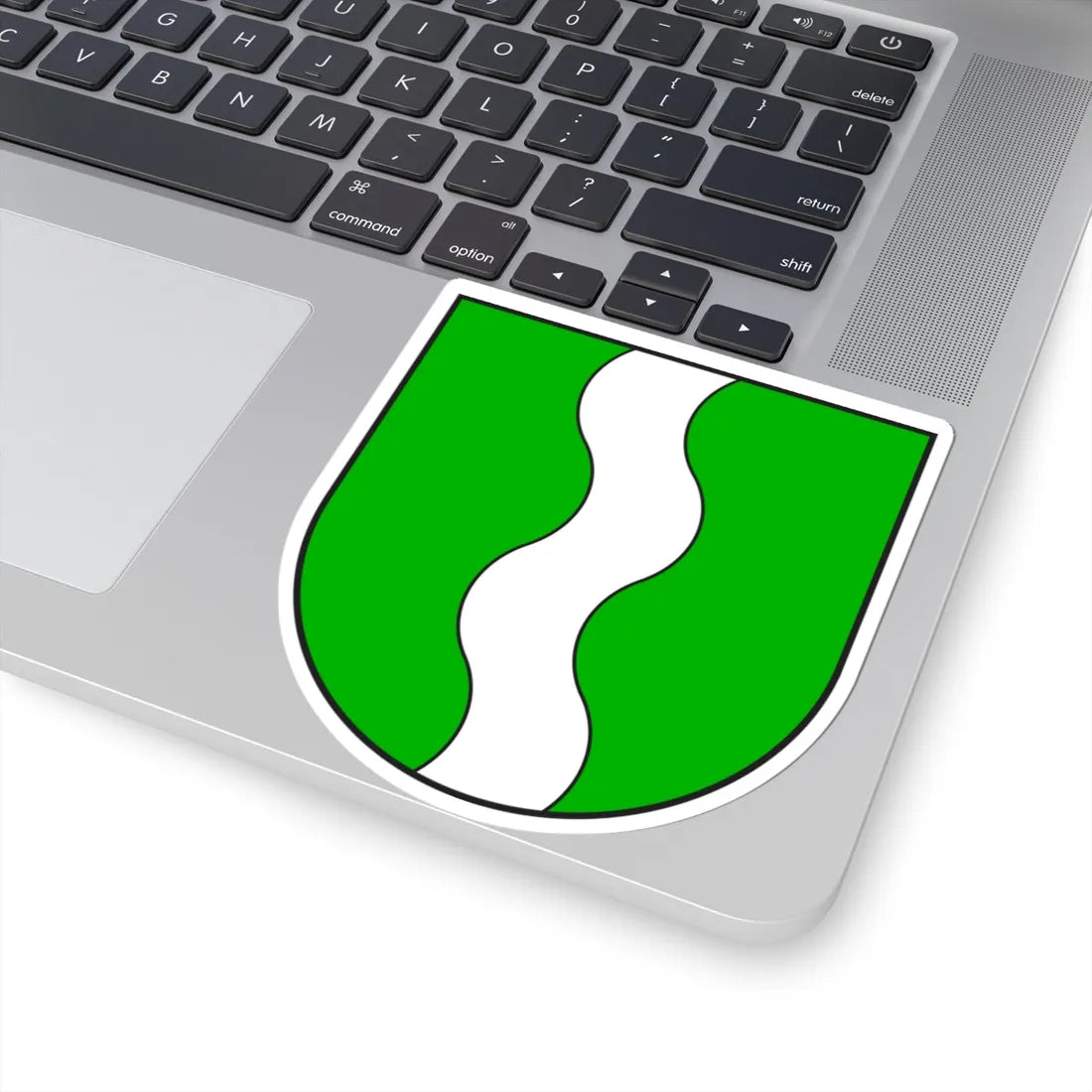 Lumbrein wappen (Switzerland) (Coat of Arms) STICKER Vinyl Kiss-Cut Decal - The Sticker Space