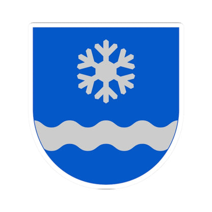 Lumijoki.vaakuna (Finland) (Coat of Arms) STICKER Vinyl Kiss-Cut Decal 2 Inch White - The Sticker Space