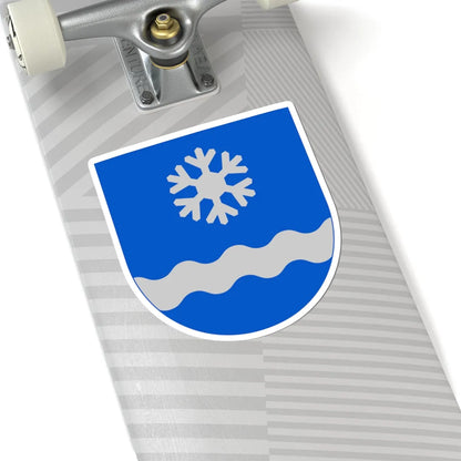 Lumijoki.vaakuna (Finland) (Coat of Arms) STICKER Vinyl Kiss-Cut Decal - The Sticker Space