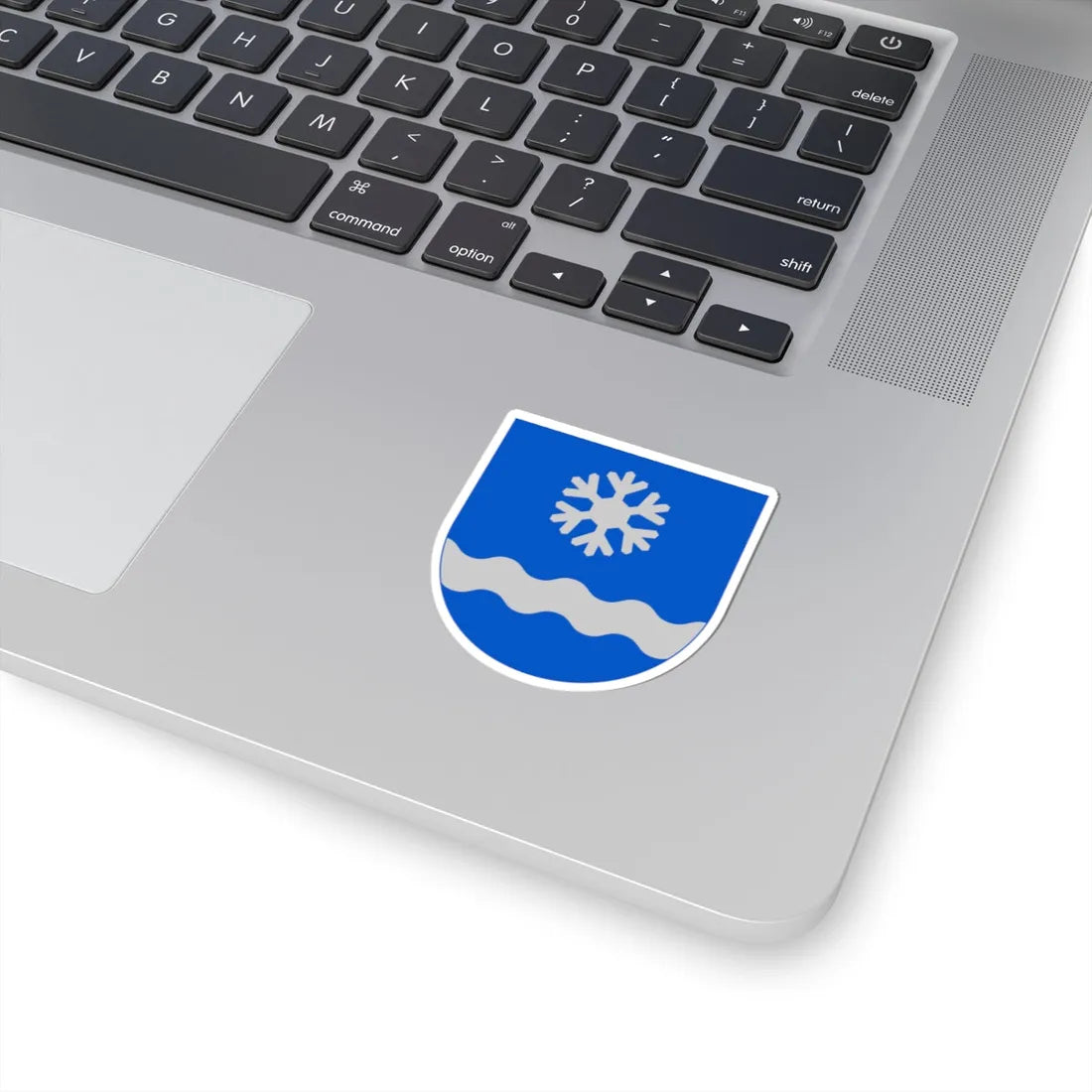 Lumijoki.vaakuna (Finland) (Coat of Arms) STICKER Vinyl Kiss-Cut Decal - The Sticker Space