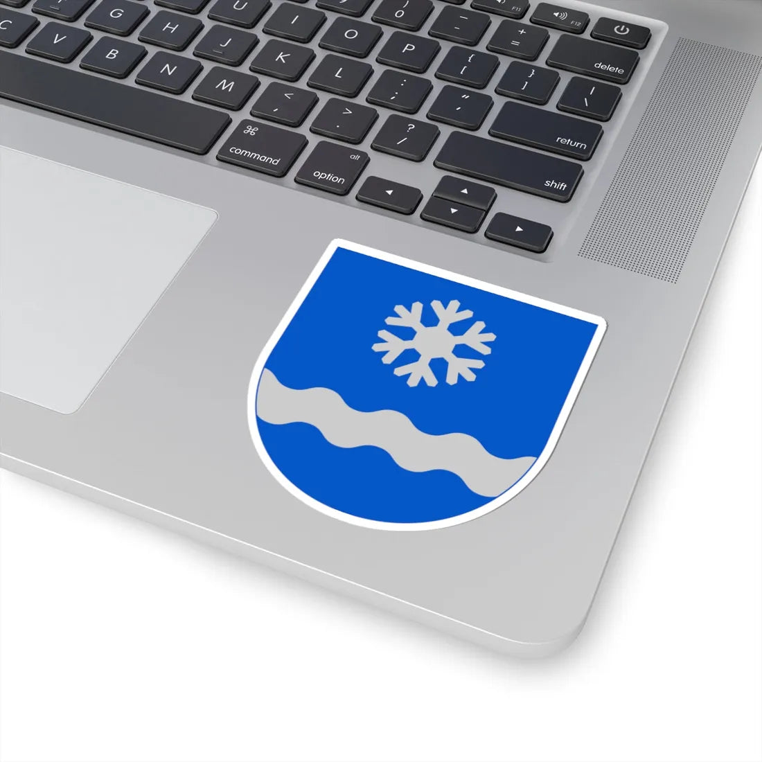 Lumijoki.vaakuna (Finland) (Coat of Arms) STICKER Vinyl Kiss-Cut Decal - The Sticker Space