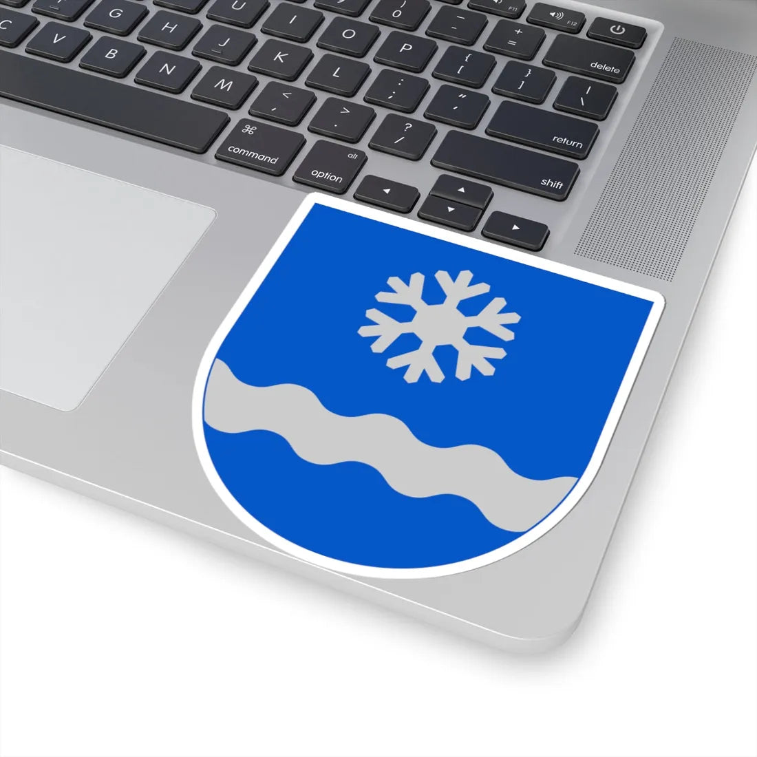 Lumijoki.vaakuna (Finland) (Coat of Arms) STICKER Vinyl Kiss-Cut Decal - The Sticker Space