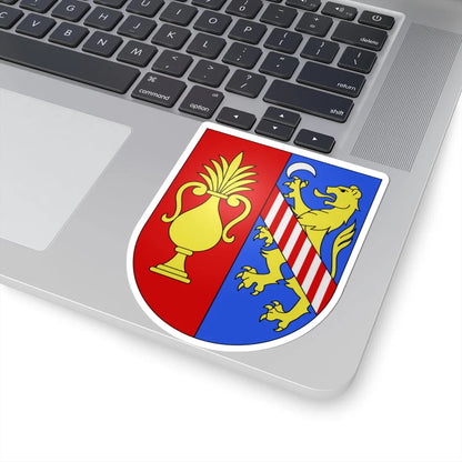 Lumino-coat of arms (Switzerland) (Coat of Arms) STICKER Vinyl Kiss-Cut Decal - The Sticker Space