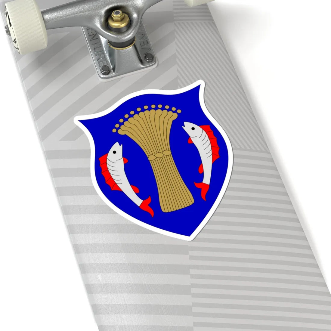 Lumparland.vaakuna (Finland) (Coat of Arms) STICKER Vinyl Kiss-Cut Decal - The Sticker Space