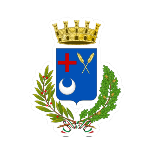 Luni-Stemma (Italy) (Coat of Arms) STICKER Vinyl Kiss-Cut Decal 2 Inch White - The Sticker Space