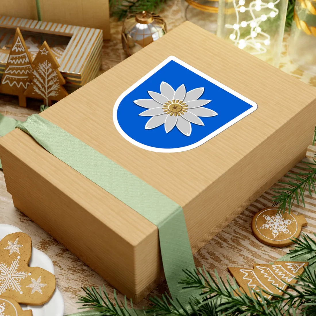 Luopioinen.vaakuna (Finland) (Coat of Arms) STICKER Vinyl Kiss-Cut Decal - The Sticker Space