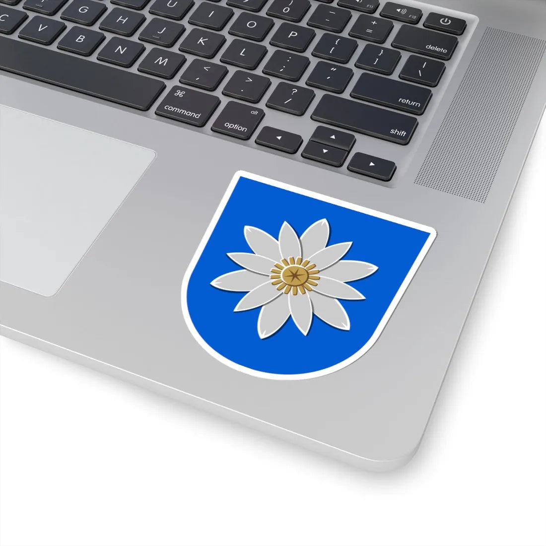 Luopioinen.vaakuna (Finland) (Coat of Arms) STICKER Vinyl Kiss-Cut Decal - The Sticker Space