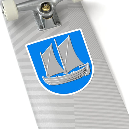 Luoto.vaakuna (Finland) (Coat of Arms) STICKER Vinyl Kiss-Cut Decal - The Sticker Space