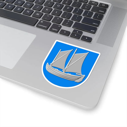 Luoto.vaakuna (Finland) (Coat of Arms) STICKER Vinyl Kiss-Cut Decal - The Sticker Space