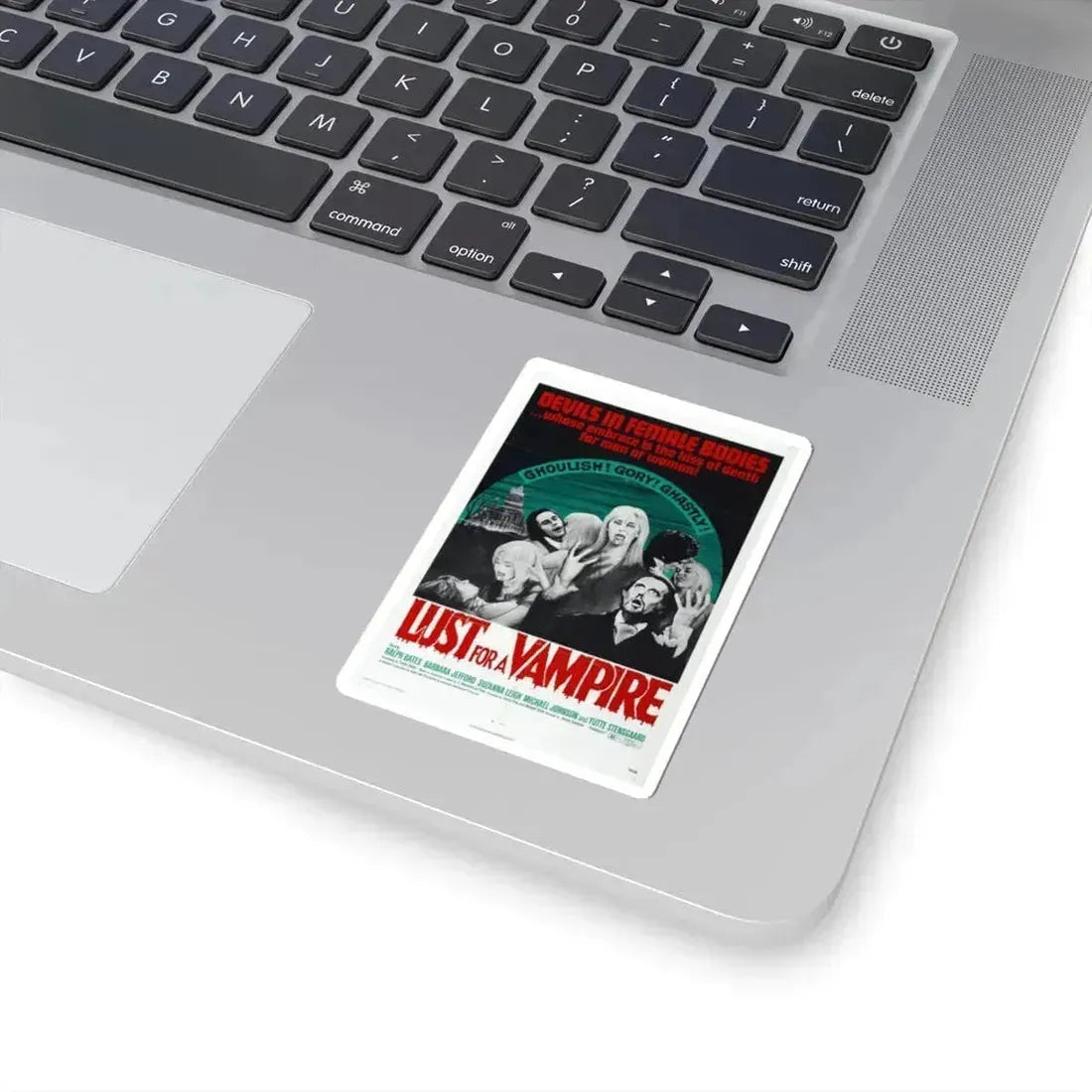 Lust for a Vampire 1971 Movie Poster - STICKER Vinyl Kiss-Cut Decal - The Sticker Space