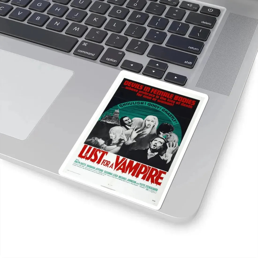 Lust for a Vampire 1971 Movie Poster - STICKER Vinyl Kiss-Cut Decal - The Sticker Space