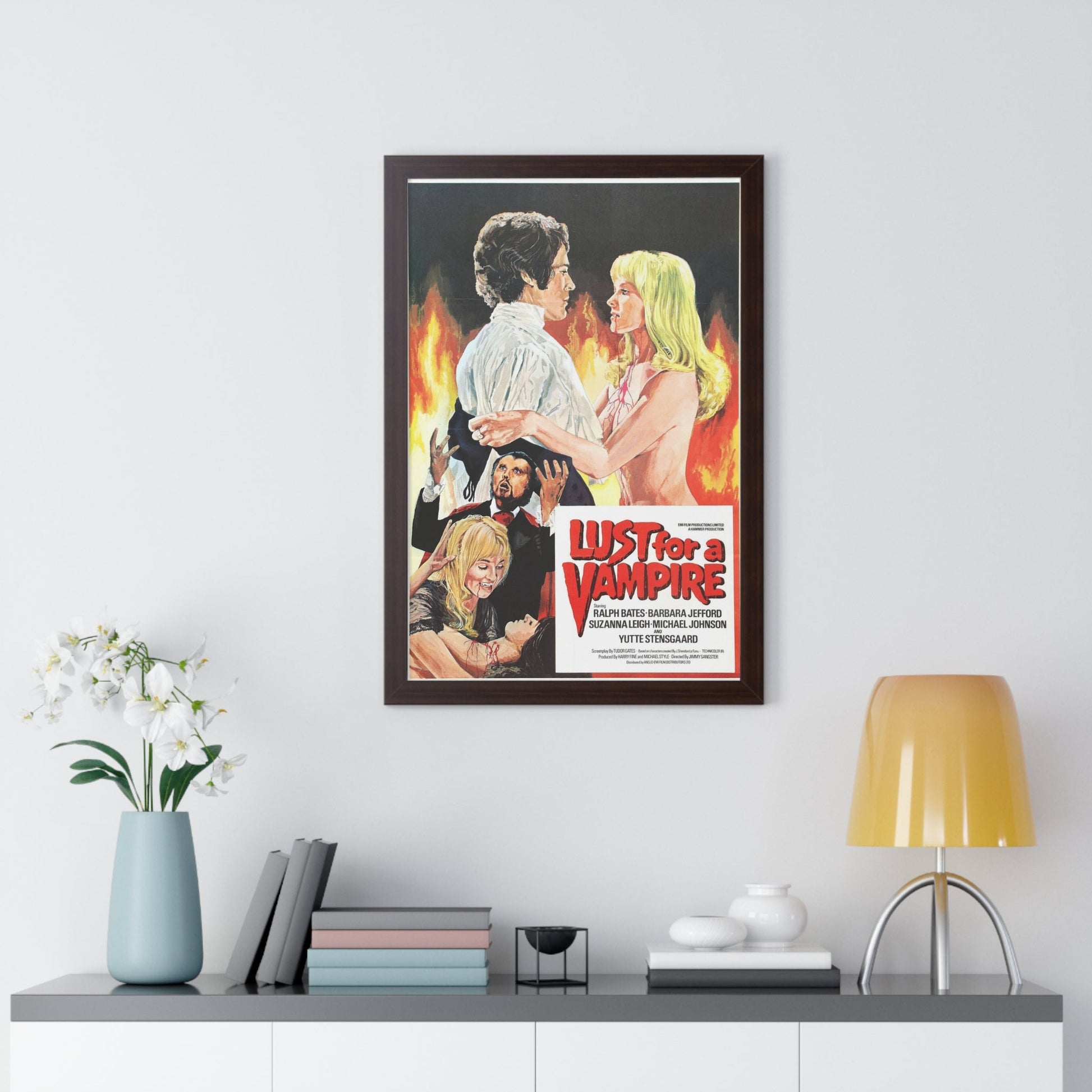 LUST FOR A VAMPIRE (2) 1971 - Framed Movie Poster-The Sticker Space