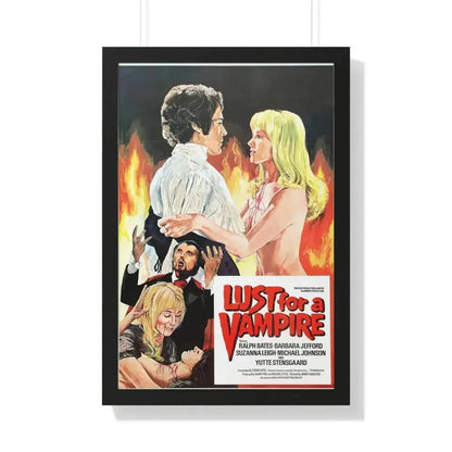 LUST FOR A VAMPIRE (2) 1971 - Framed Movie Poster 20" x 30" Black - The Sticker Space