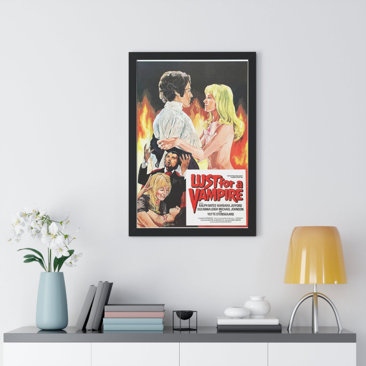 LUST FOR A VAMPIRE (2) 1971 - Framed Movie Poster-The Sticker Space