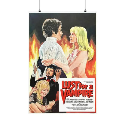 LUST FOR A VAMPIRE (2) 1971 - Paper Movie Poster 24″ x 36″ Matte - The Sticker Space