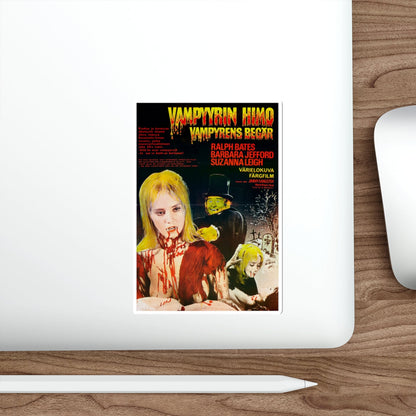 LUST FOR A VAMPIRE (3) 1971 Movie Poster STICKER Vinyl Die-Cut Decal-The Sticker Space