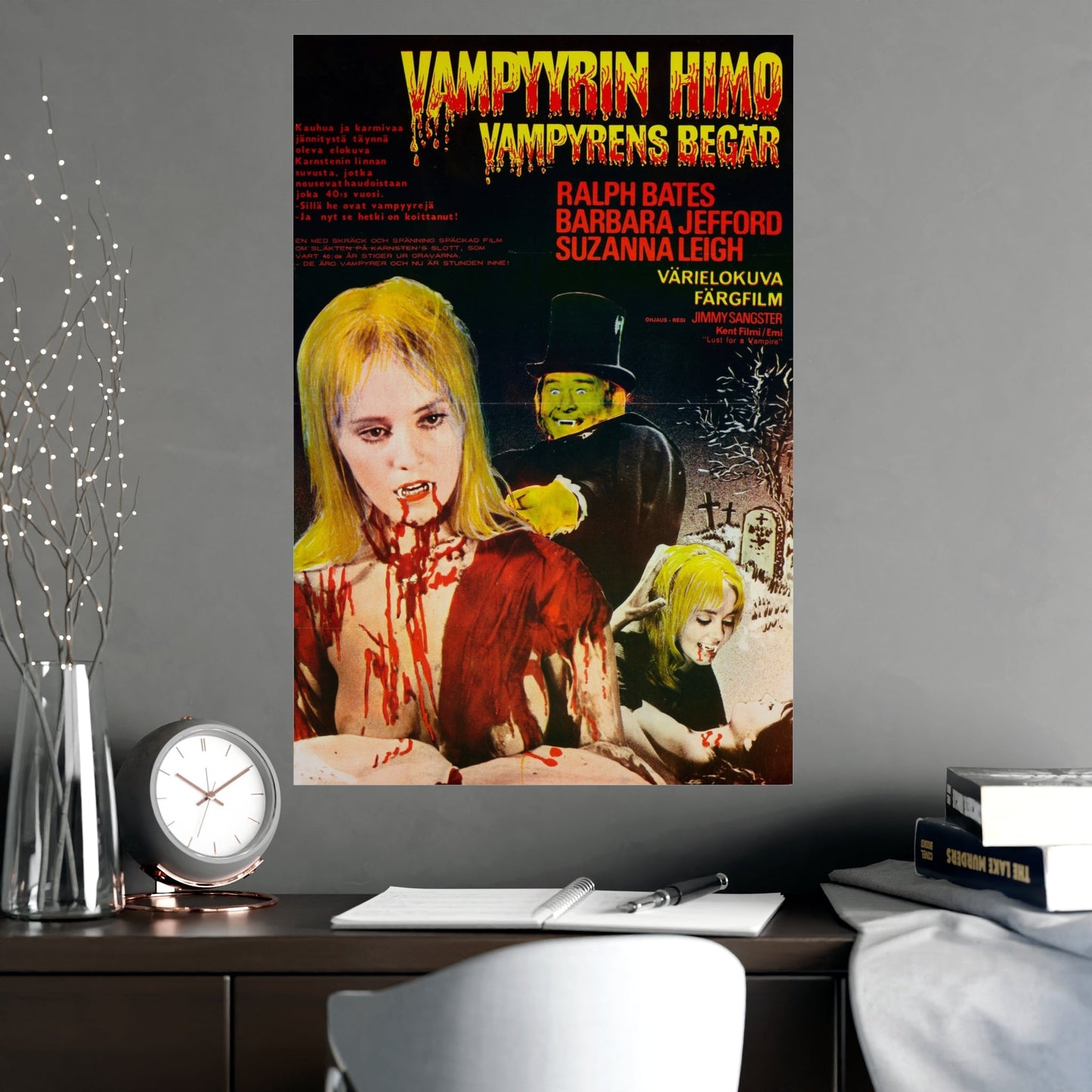 LUST FOR A VAMPIRE (3) 1971 - Paper Movie Poster-The Sticker Space