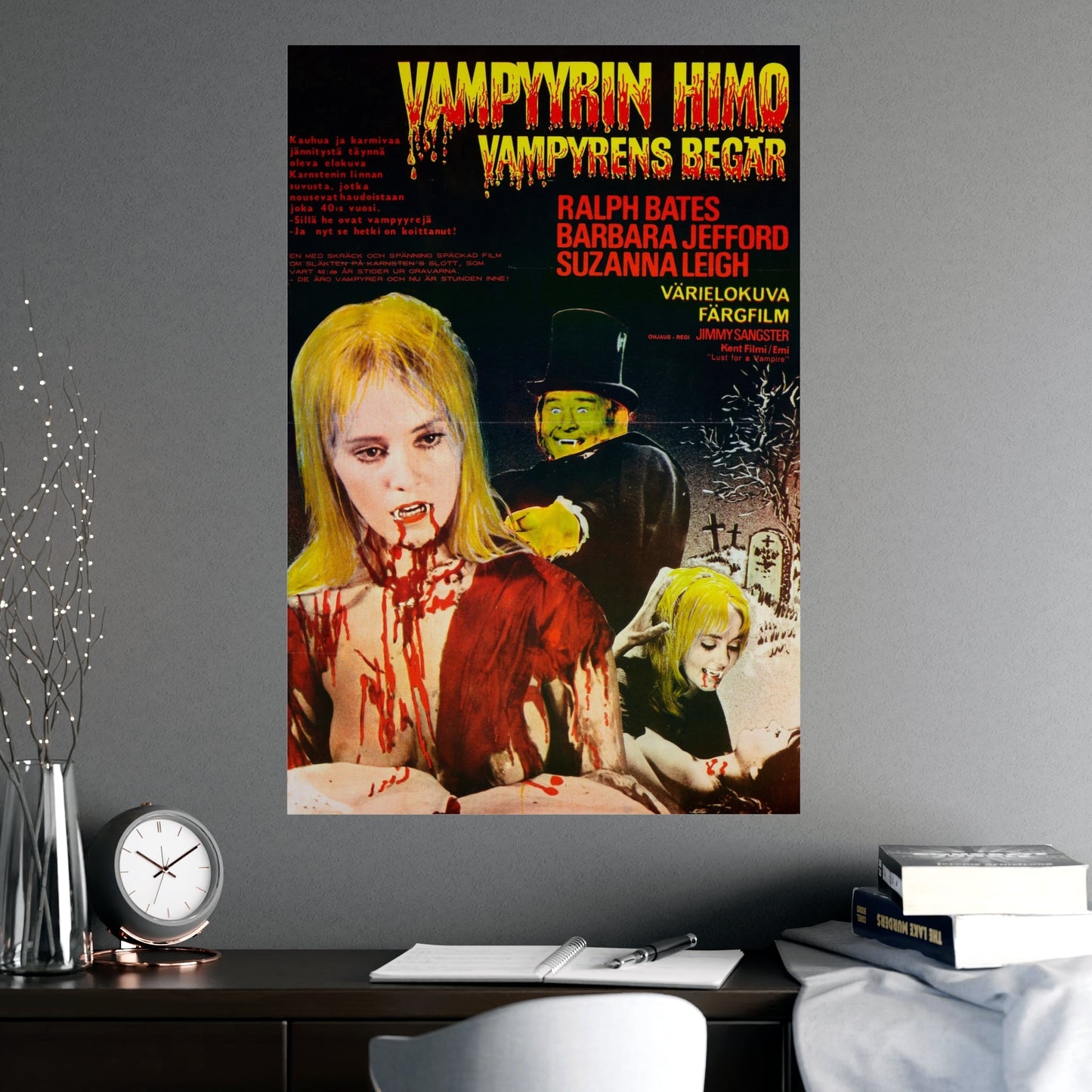 LUST FOR A VAMPIRE (3) 1971 - Paper Movie Poster-The Sticker Space