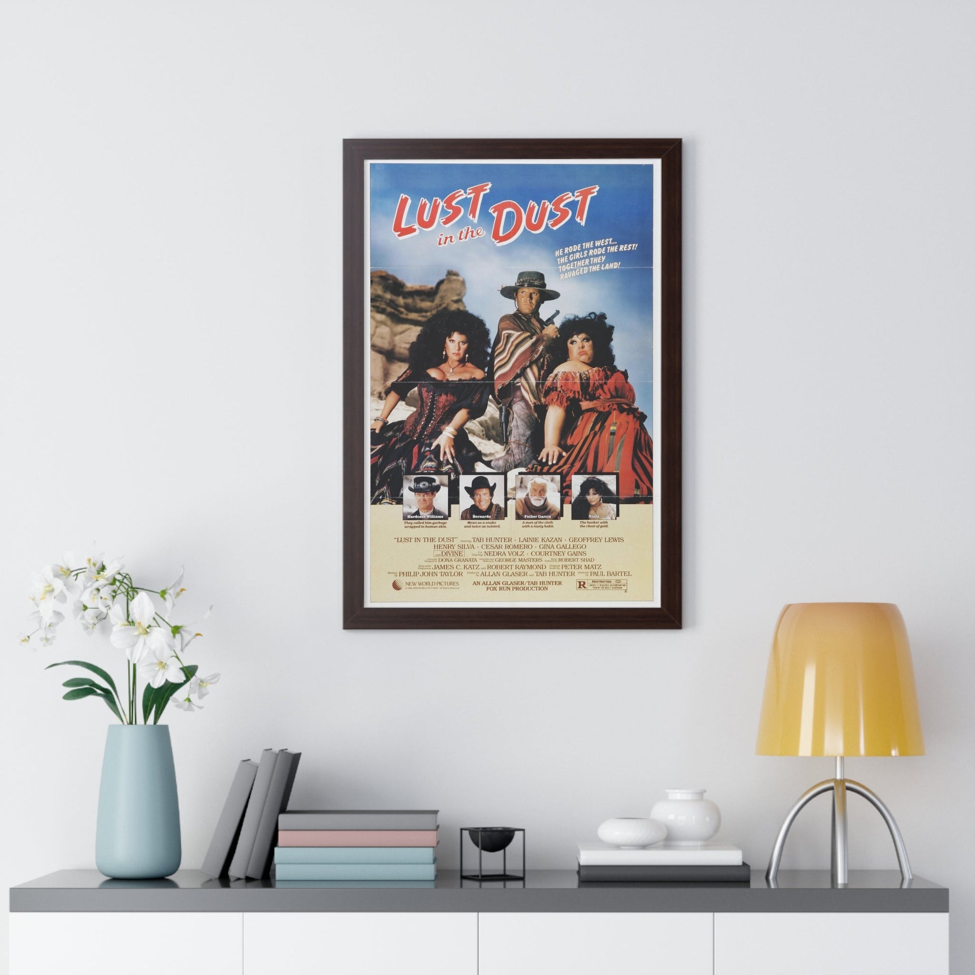 LUST IN THE DUST 1984 - Framed Movie Poster-The Sticker Space