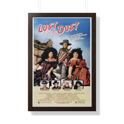 LUST IN THE DUST 1984 - Framed Movie Poster - The Sticker Space