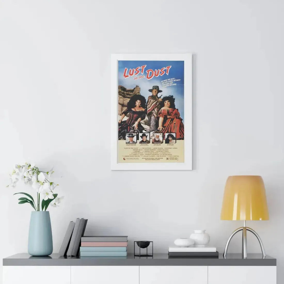 LUST IN THE DUST 1984 - Framed Movie Poster - The Sticker Space