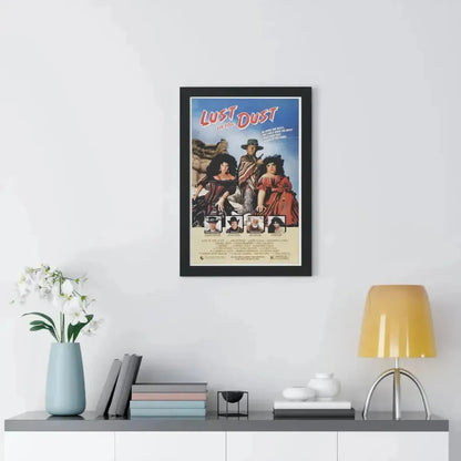 LUST IN THE DUST 1984 - Framed Movie Poster - The Sticker Space