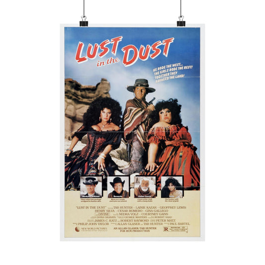 LUST IN THE DUST 1984 - Paper Movie Poster-12″ x 18″-The Sticker Space