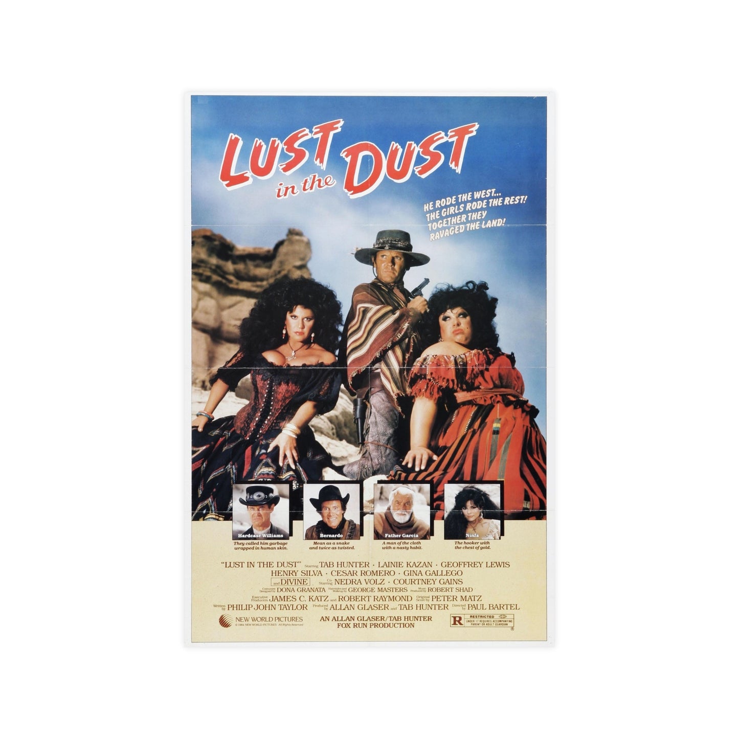 LUST IN THE DUST 1984 - Paper Movie Poster-12″ x 18″ (Vertical)-The Sticker Space