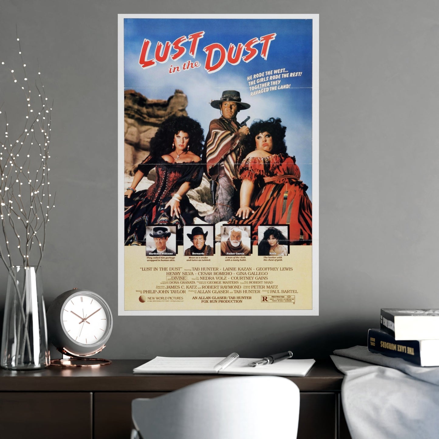 LUST IN THE DUST 1984 - Paper Movie Poster-The Sticker Space