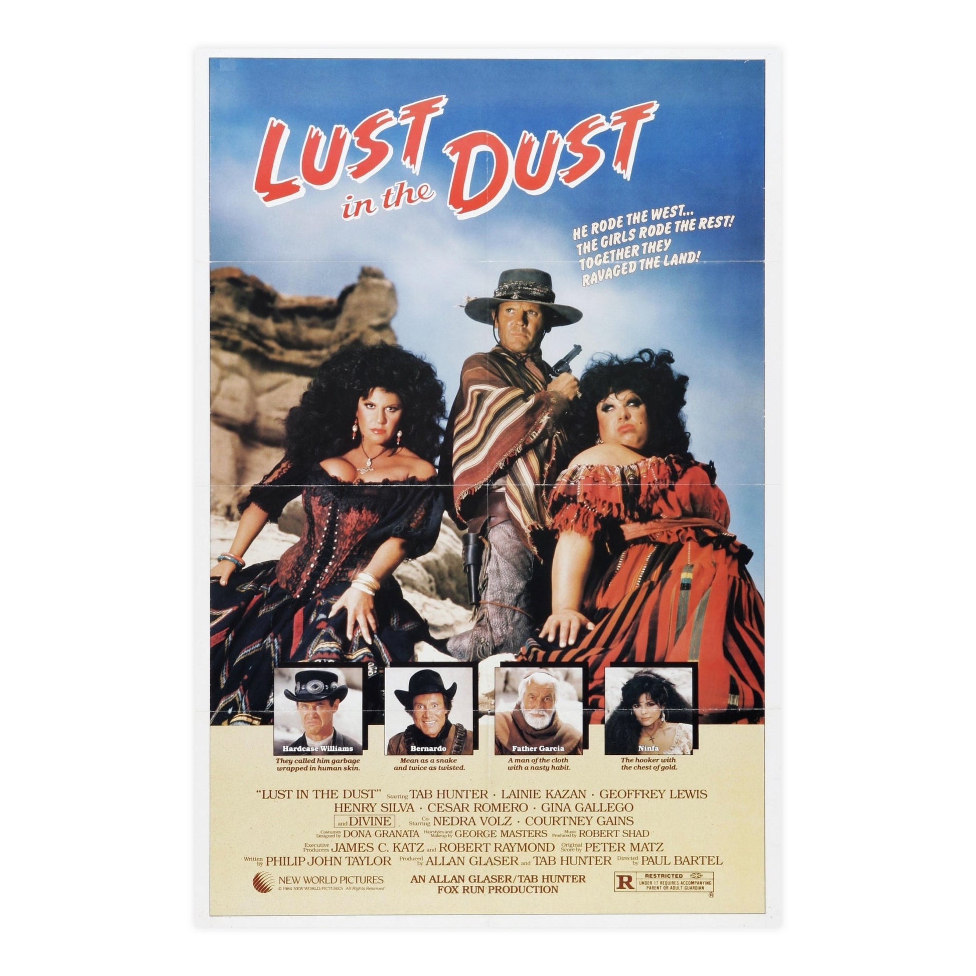 LUST IN THE DUST 1984 - Paper Movie Poster-24″ x 36″ (Vertical)-The Sticker Space
