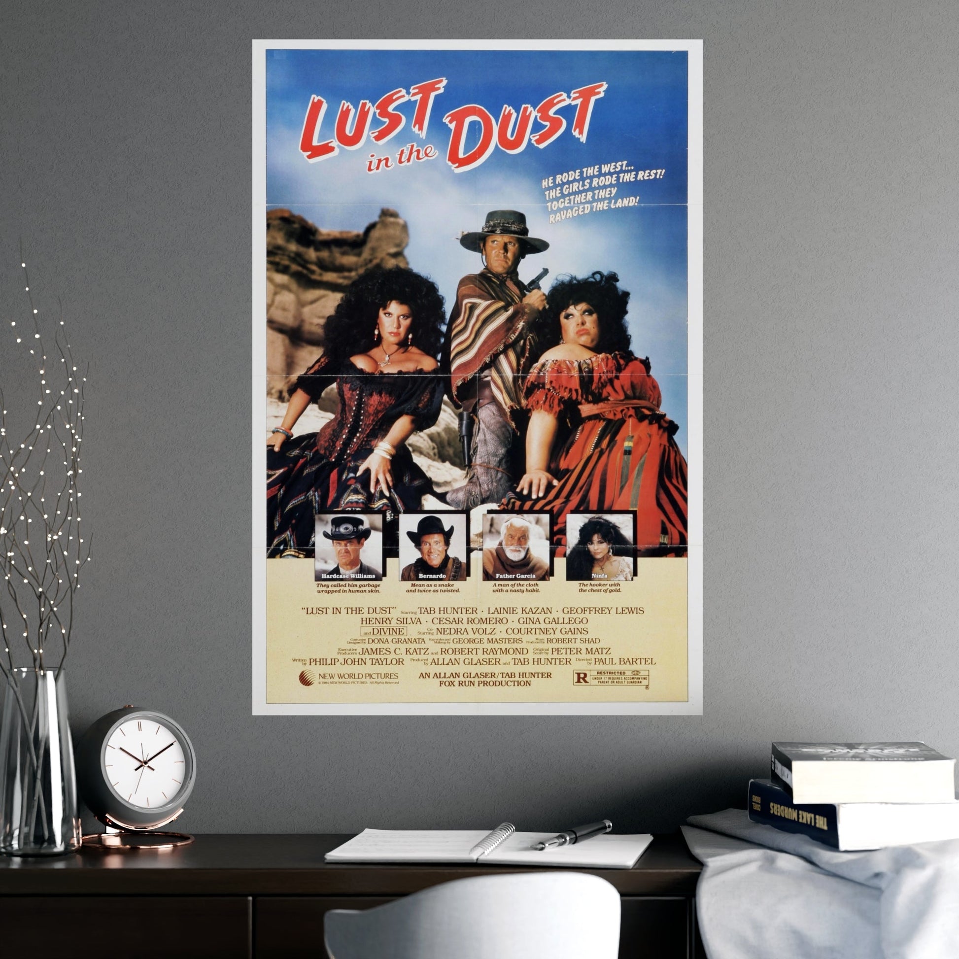 LUST IN THE DUST 1984 - Paper Movie Poster-The Sticker Space