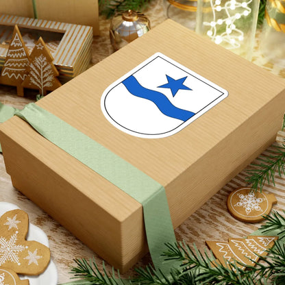 Luterbach-blazon (Switzerland) (Coat of Arms) STICKER Vinyl Kiss-Cut Decal - The Sticker Space