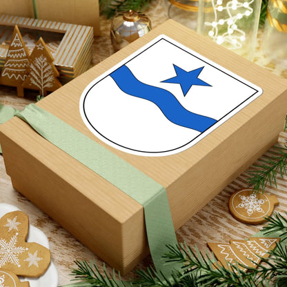 Luterbach-blazon (Switzerland) (Coat of Arms) STICKER Vinyl Kiss-Cut Decal - The Sticker Space