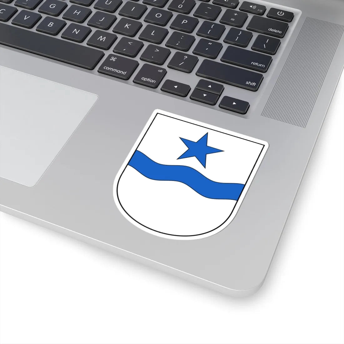 Luterbach-blazon (Switzerland) (Coat of Arms) STICKER Vinyl Kiss-Cut Decal - The Sticker Space