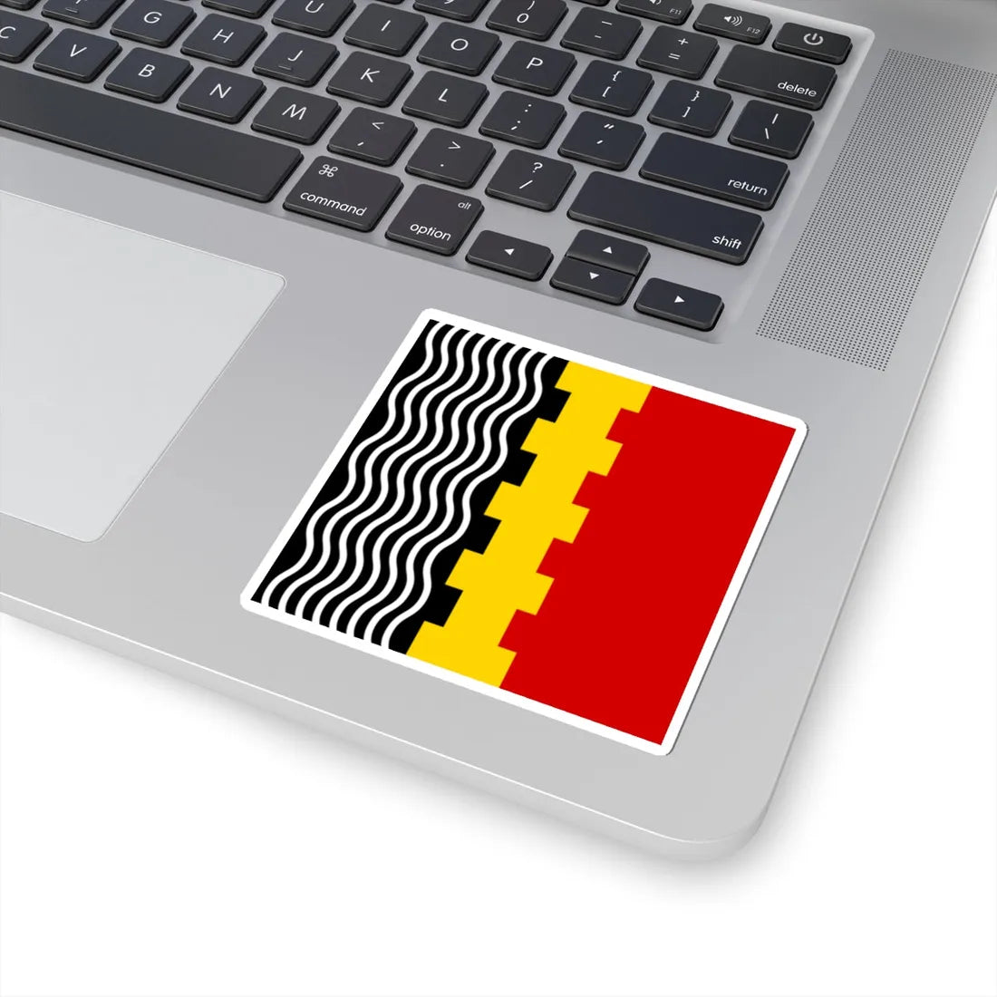 Lutuhyne flag (Ukraine) STICKER Vinyl Kiss-Cut Decal - The Sticker Space