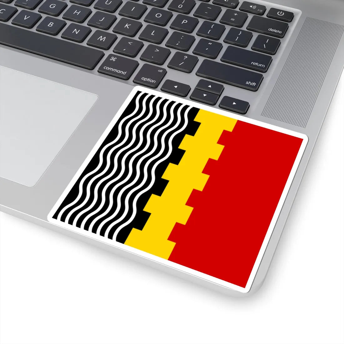 Lutuhyne flag (Ukraine) STICKER Vinyl Kiss-Cut Decal - The Sticker Space