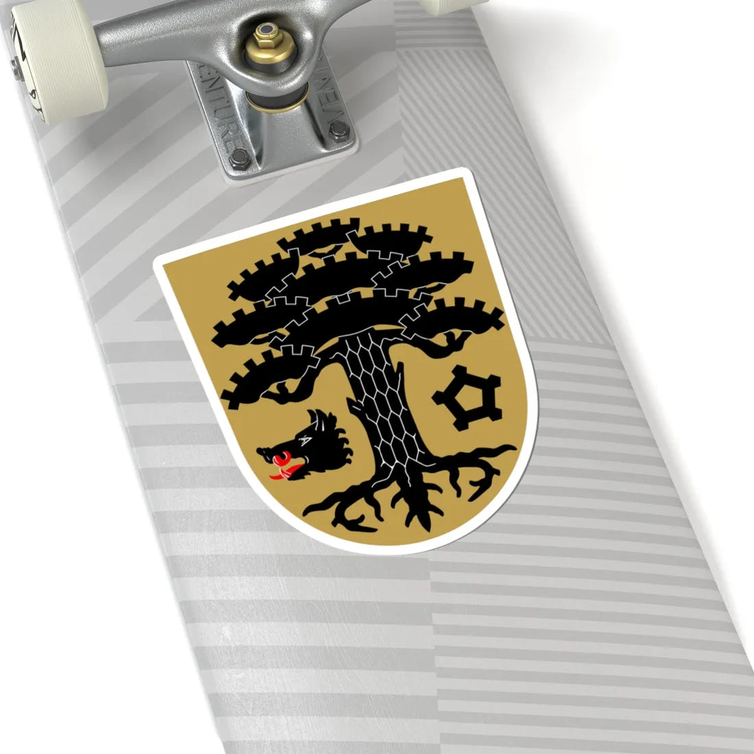 Luumäki.vaakuna (Finland) (Coat of Arms) STICKER Vinyl Kiss-Cut Decal - The Sticker Space