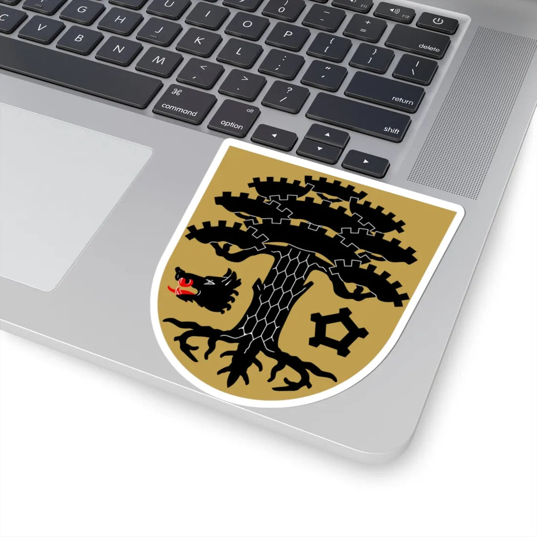 Luumäki.vaakuna (Finland) (Coat of Arms) STICKER Vinyl Kiss-Cut Decal - The Sticker Space
