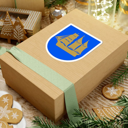 Luvia.vaakuna (Finland) (Coat of Arms) STICKER Vinyl Kiss-Cut Decal - The Sticker Space