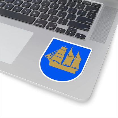Luvia.vaakuna (Finland) (Coat of Arms) STICKER Vinyl Kiss-Cut Decal - The Sticker Space