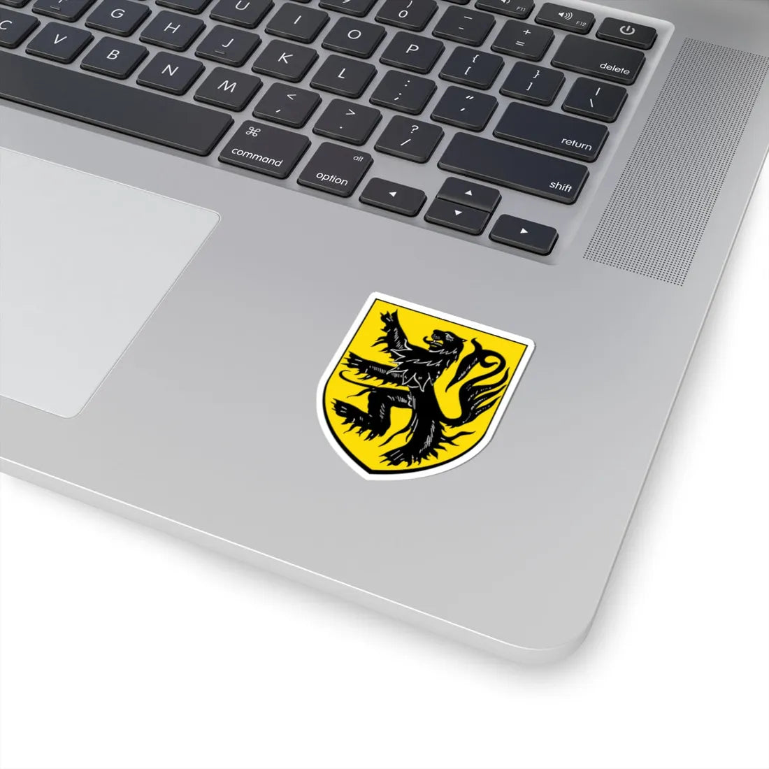 LUX Dudelange COA (Luxembourg) (Coat of Arms) STICKER Vinyl Kiss-Cut Decal - The Sticker Space