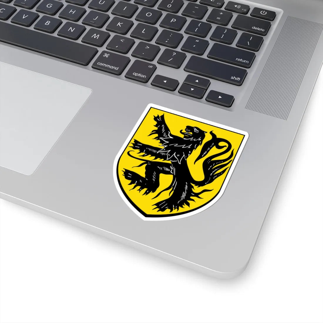 LUX Dudelange COA (Luxembourg) (Coat of Arms) STICKER Vinyl Kiss-Cut Decal - The Sticker Space